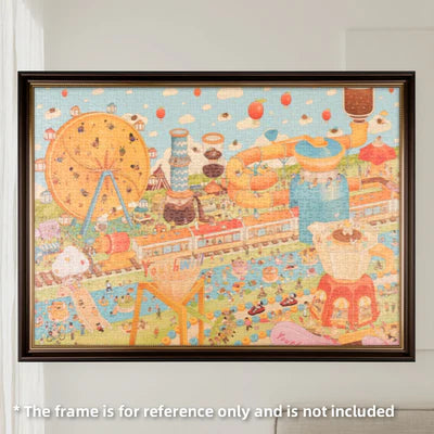Coffee Theme Park - 1000 Pieces - Jigsaw Puzzle