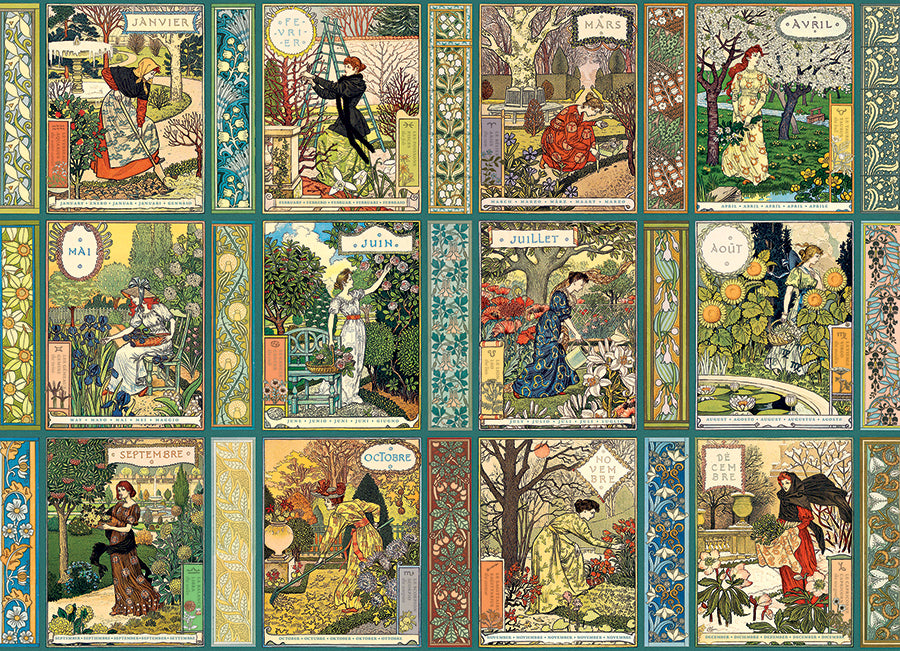 Jardiniere: A Gardener's Calendar | 1000 Piece
