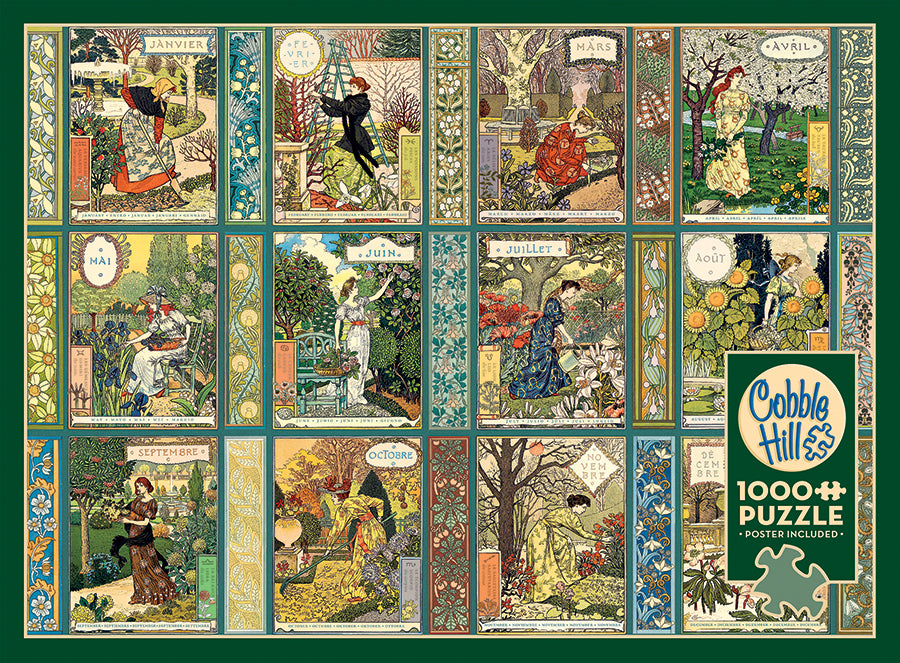 Jardiniere: A Gardener's Calendar | 1000 Piece