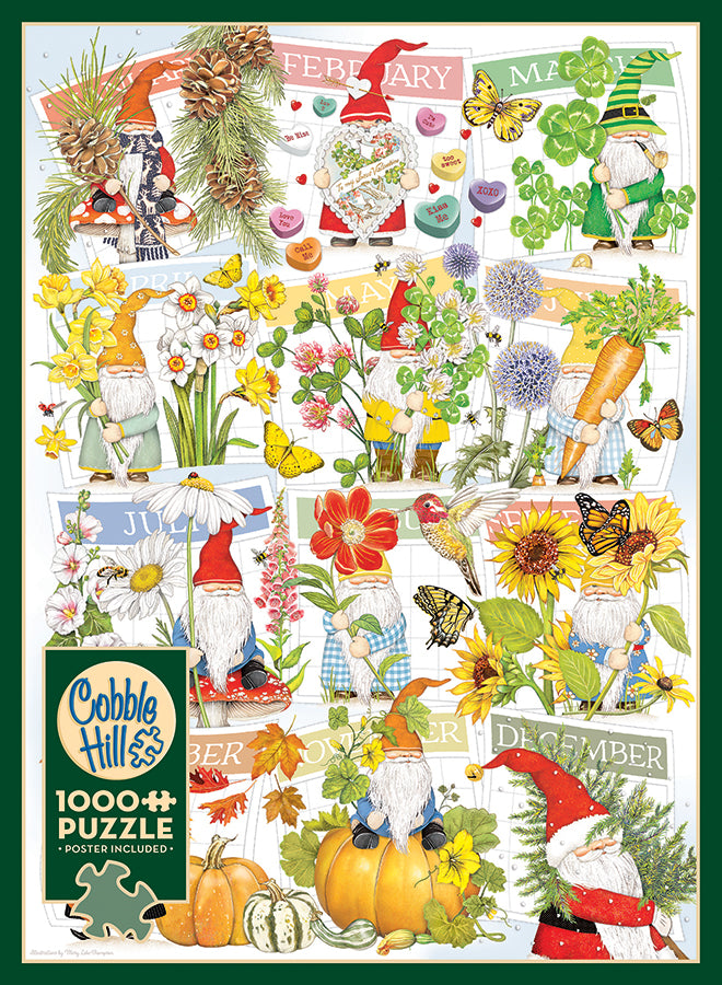 A Happy Gnome Life | 1000 Piece Puzzle