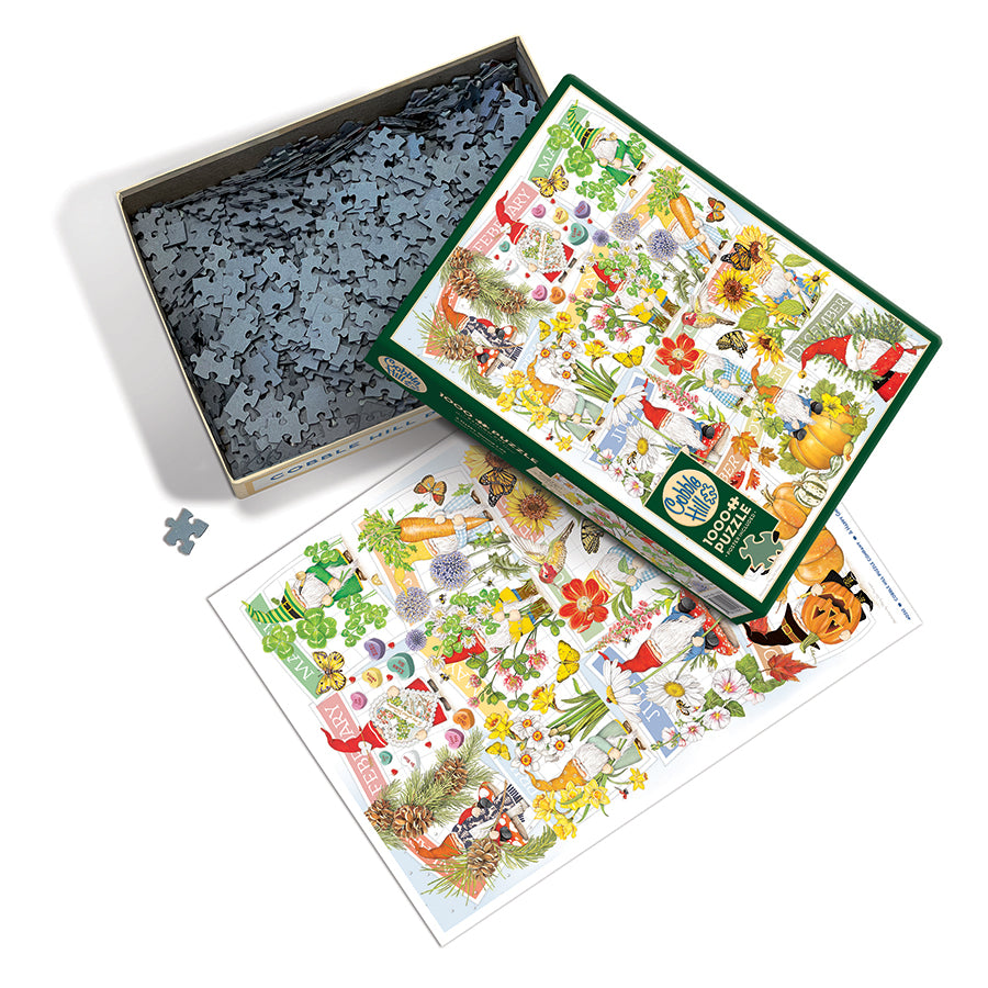 A Happy Gnome Life | 1000 Piece Puzzle