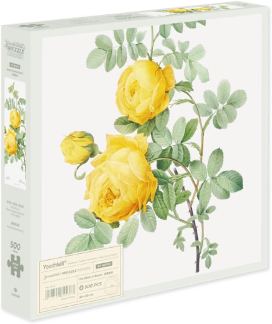The Bible of Roses (Yellow) - 500 Pieces - Jigsaw Puzzle