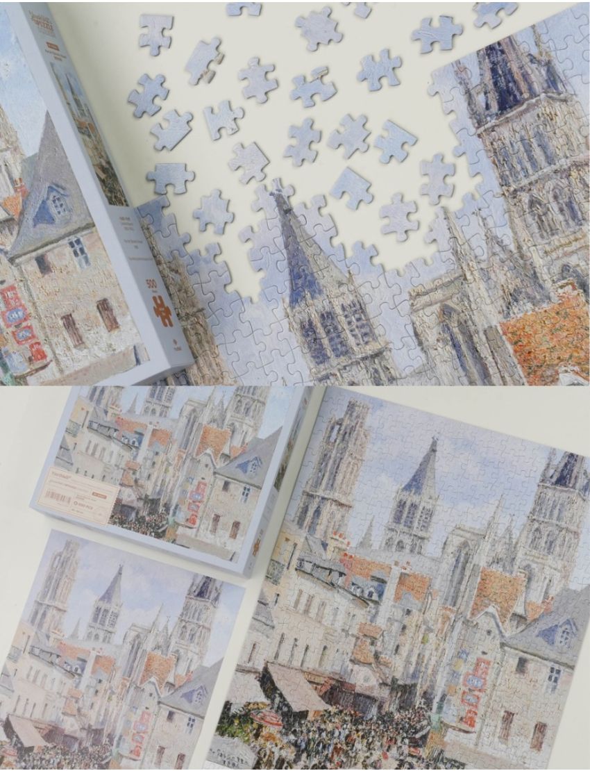 Rue de l'Epicerie, Rouen - 500 Pieces - Jigsaw Puzzle