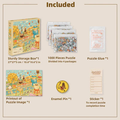 Coffee Theme Park - 1000 Pieces - Jigsaw Puzzle