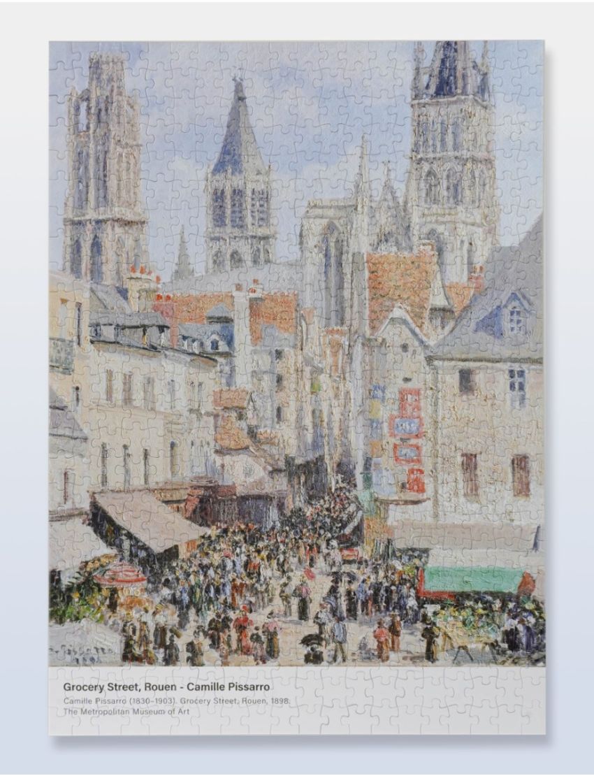 Rue de l'Epicerie, Rouen - 500 Pieces - Jigsaw Puzzle