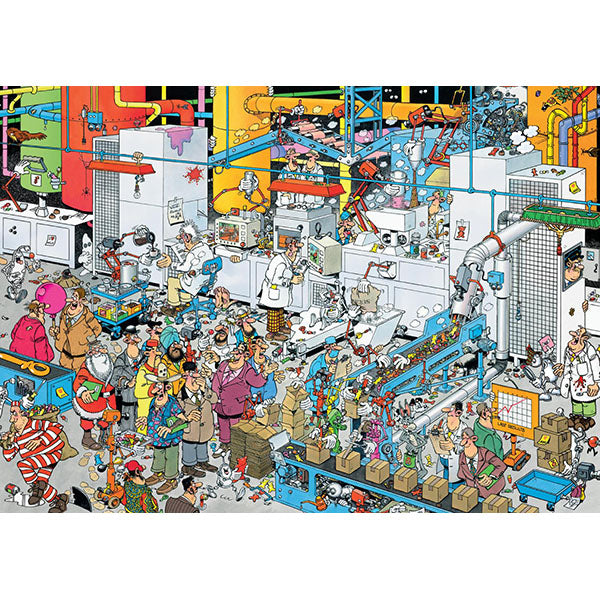 Candy Factory, Jan van Haasteren, 500 Pieces Puzzle