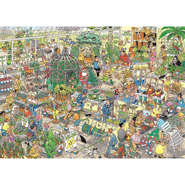 Garden Center, Jan van Haasteren, 1000 Pieces Puzzle