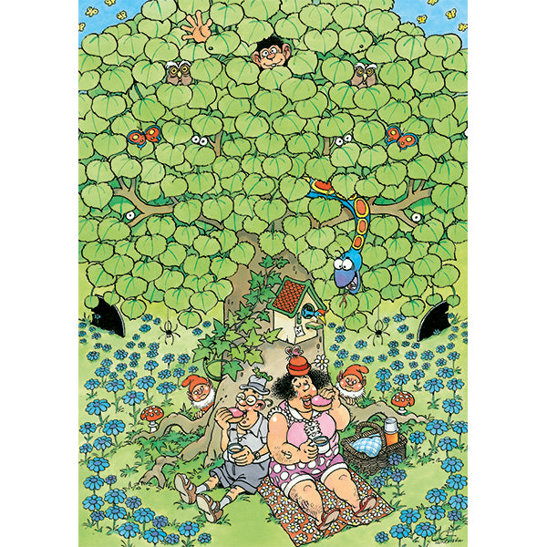 Enjoying a Picnic, JvH Expert 2, 500 Pieces Puzzle