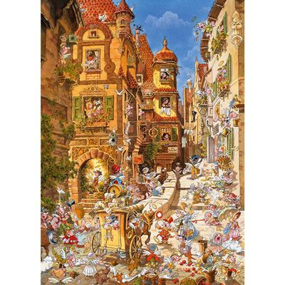 Romantic Town By Day, Michael Ryba, 1000 Pieces Puzzle