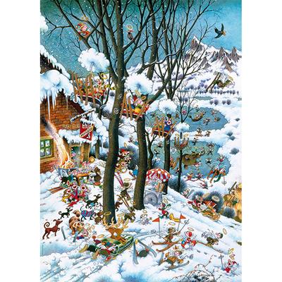 Paradise In Winter, Michael Ryba, 1000 Pieces Puzzle