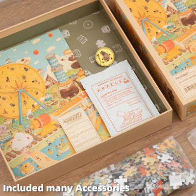 Coffee Theme Park - 1000 Pieces - Jigsaw Puzzle