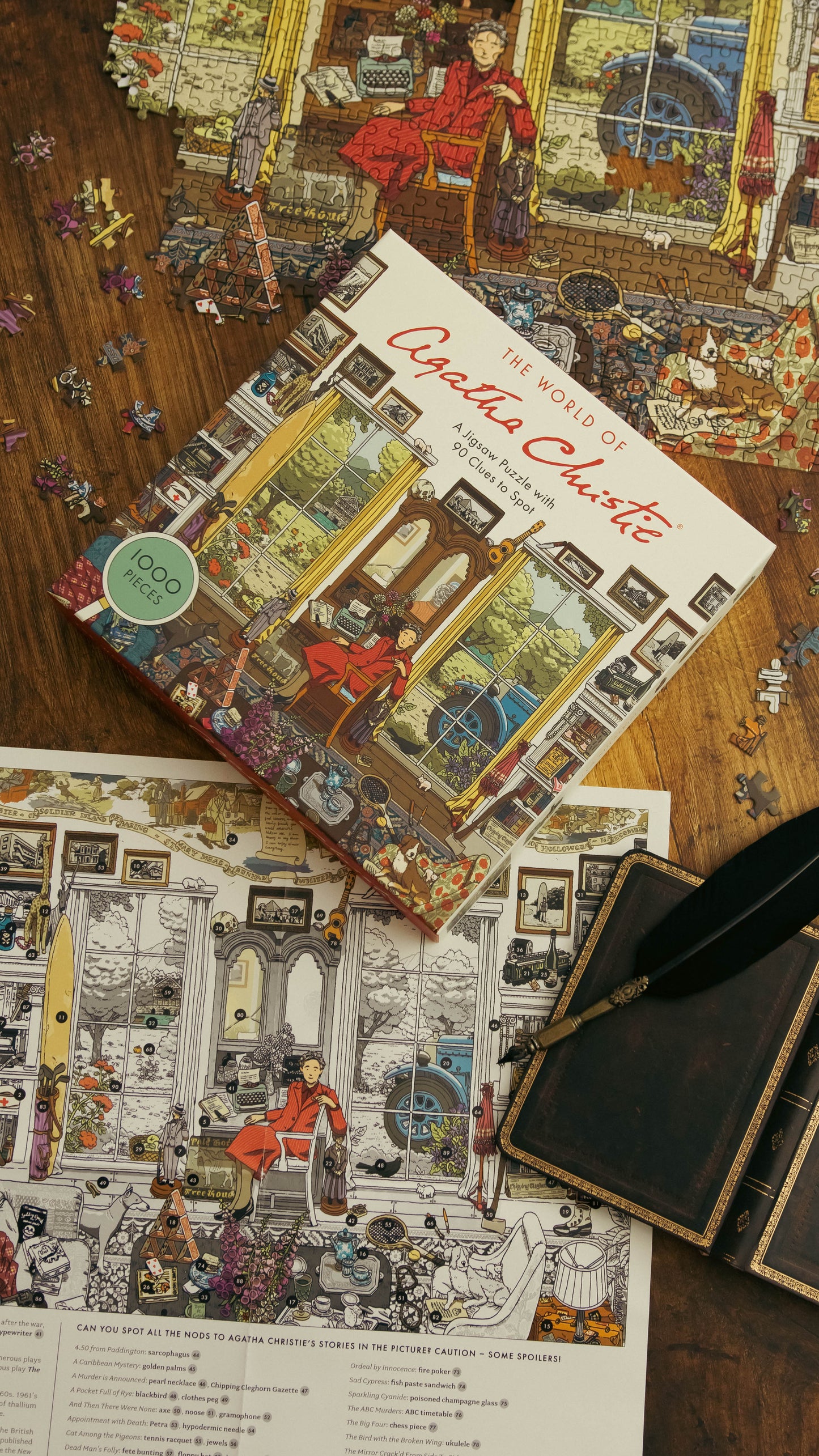 The World of Agatha Christie 1000-piece puzzle
