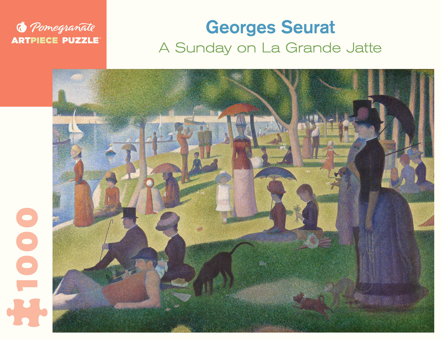Georges Seurat A Sunday on La Grande Jatte 1000-Piece Jigsaw Puzzle