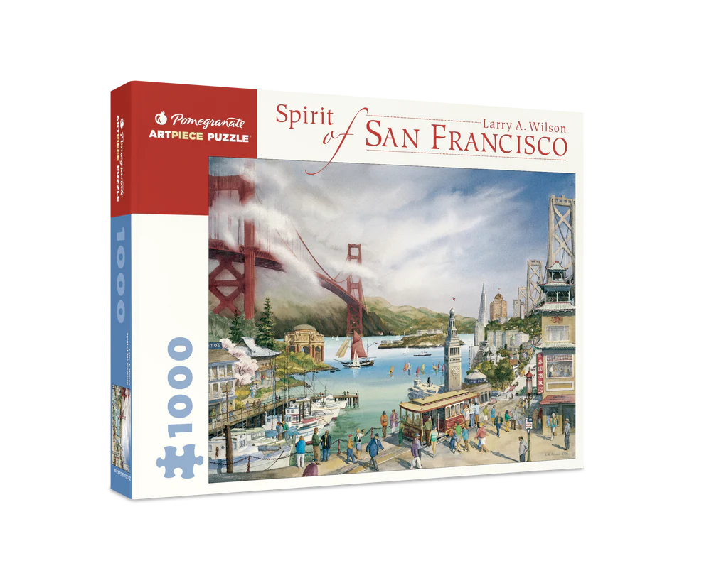 Larry A. Wilson: Spirit of San Francisco 1000-Piece Jigsaw Puzzle
