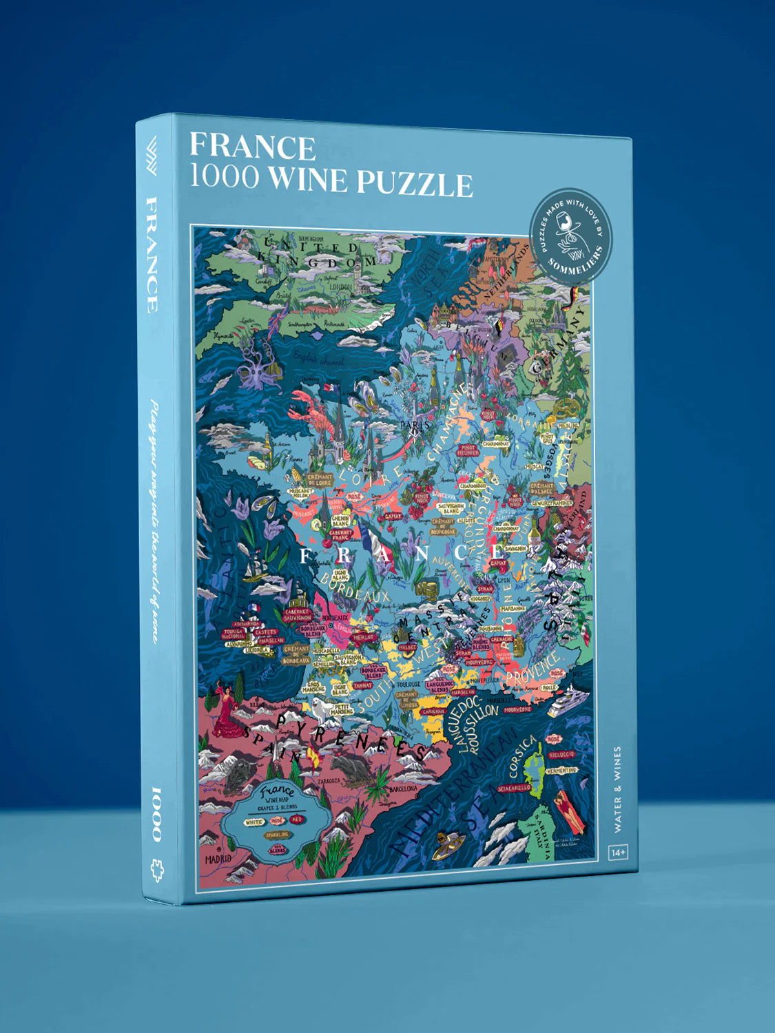 Wine Puzzle - France