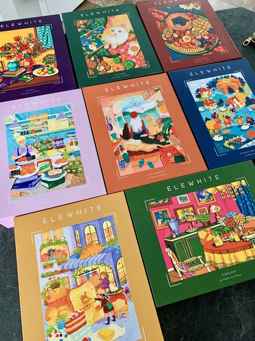 Peaceful Sunday 1000 Piece Art Puzzle