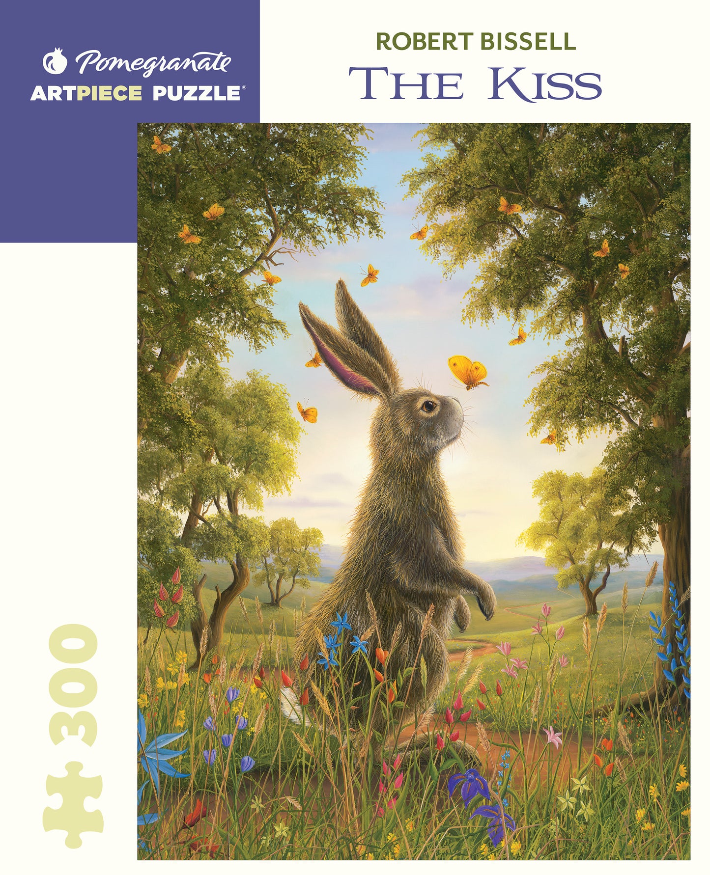 Robert Bissell The Kiss 300-Piece Jigsaw Puzzle