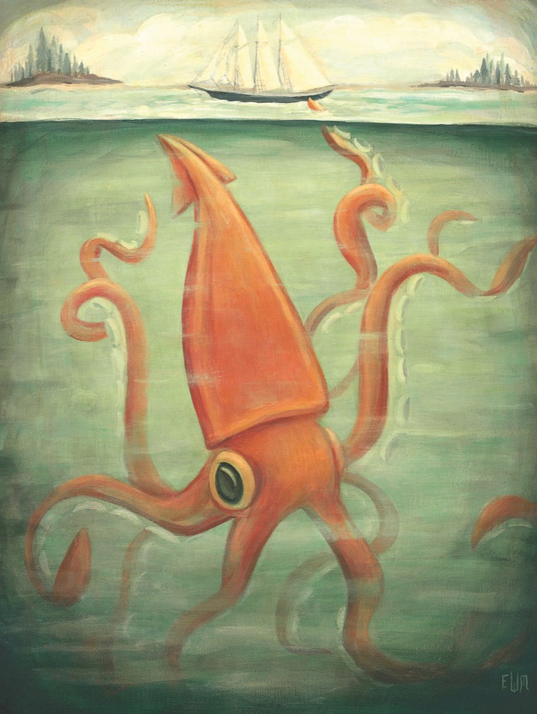 Kraken Underneath 500 Piece Jigsaw Puzzle