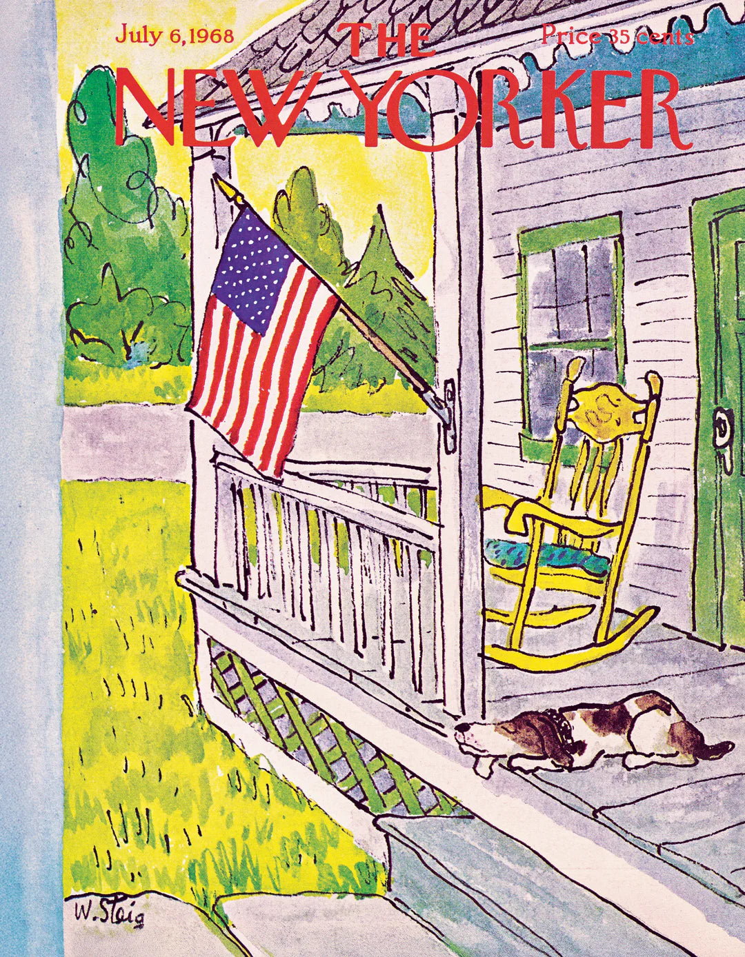 Dog on Porch Mini 100 Piece Mini Puzzle