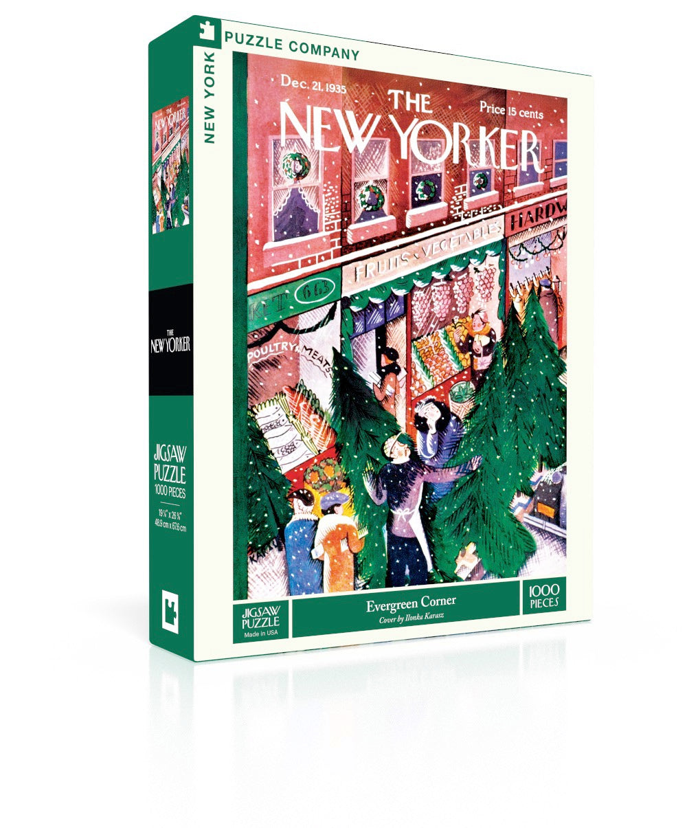 Evergreen Corner 1000 Piece Jigsaw Puzzle