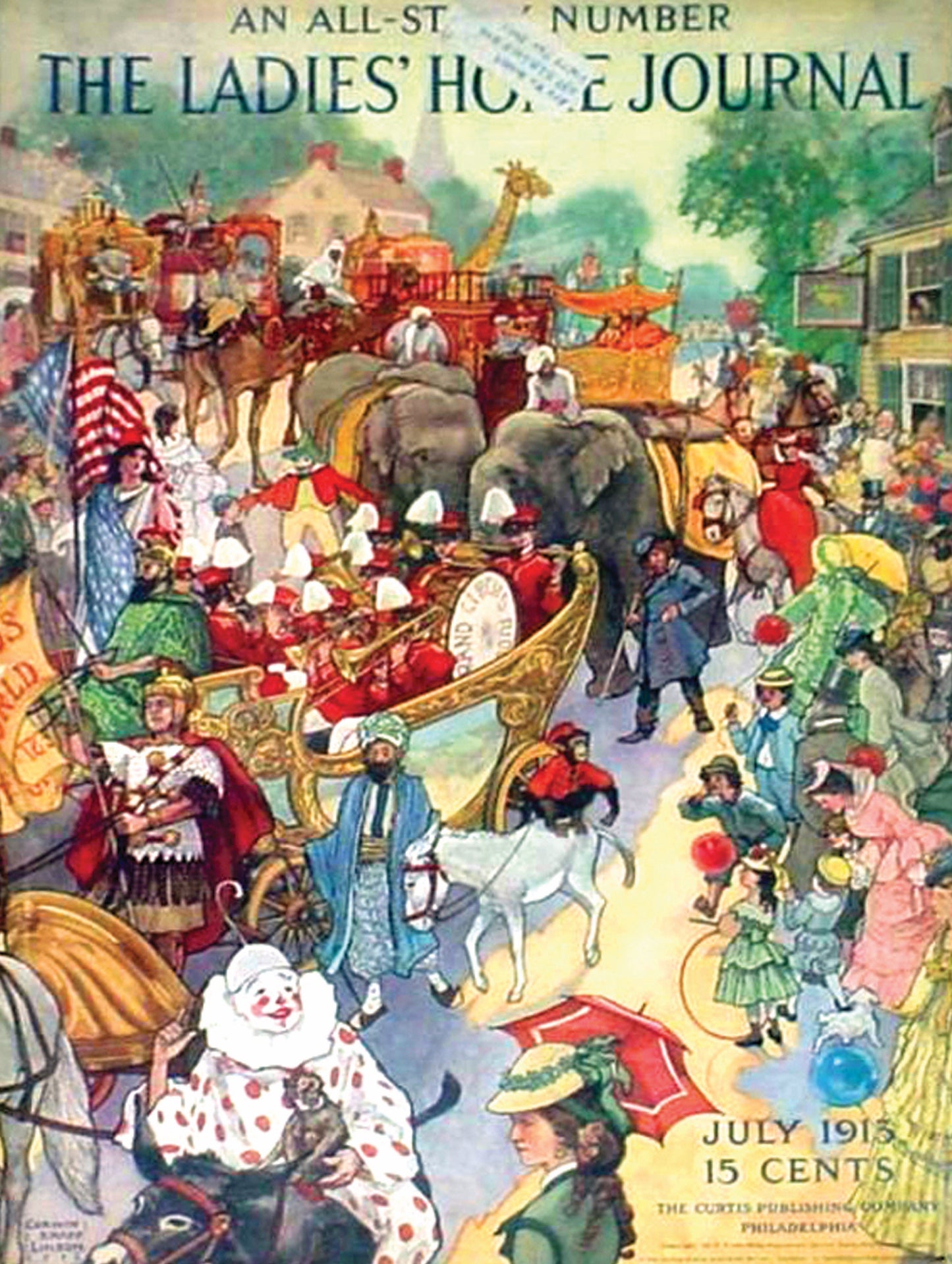 Circus Parade 1000 Piece Jigsaw Puzzle
