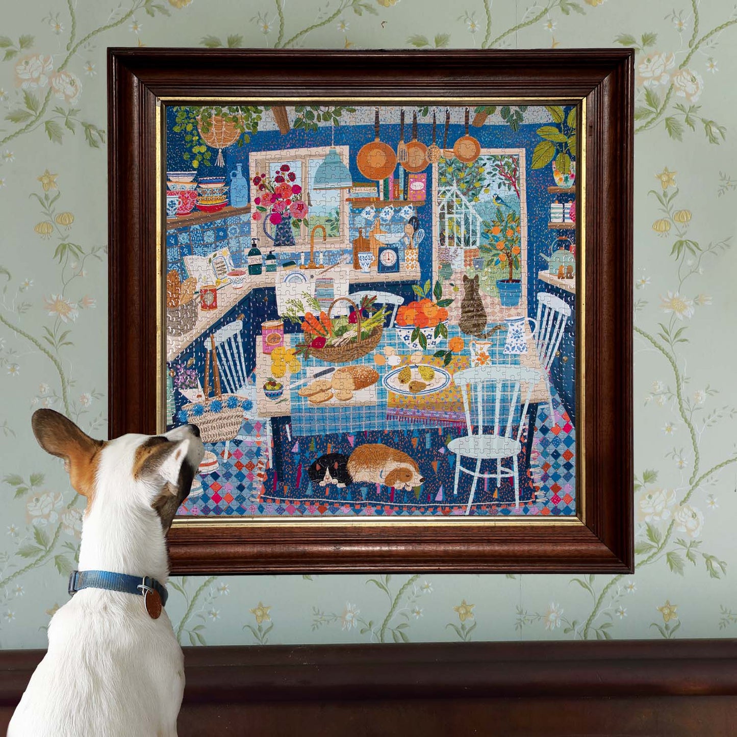 Blue Kitchen 1000 Piece Puzzle