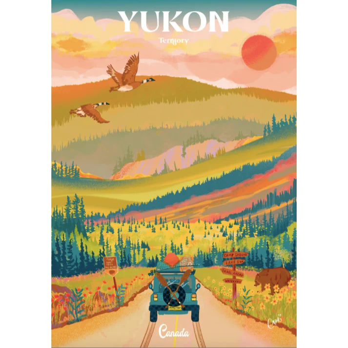 Yukon Road Trip 1000 Piece Puzzle