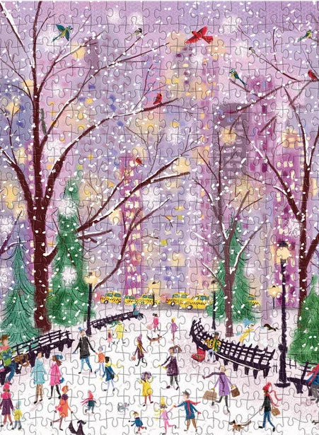 Snowy Night 500 Piece Puzzle