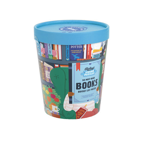 50 Must-Read Books of the World Bucket List 1000-Piece Puzzle
