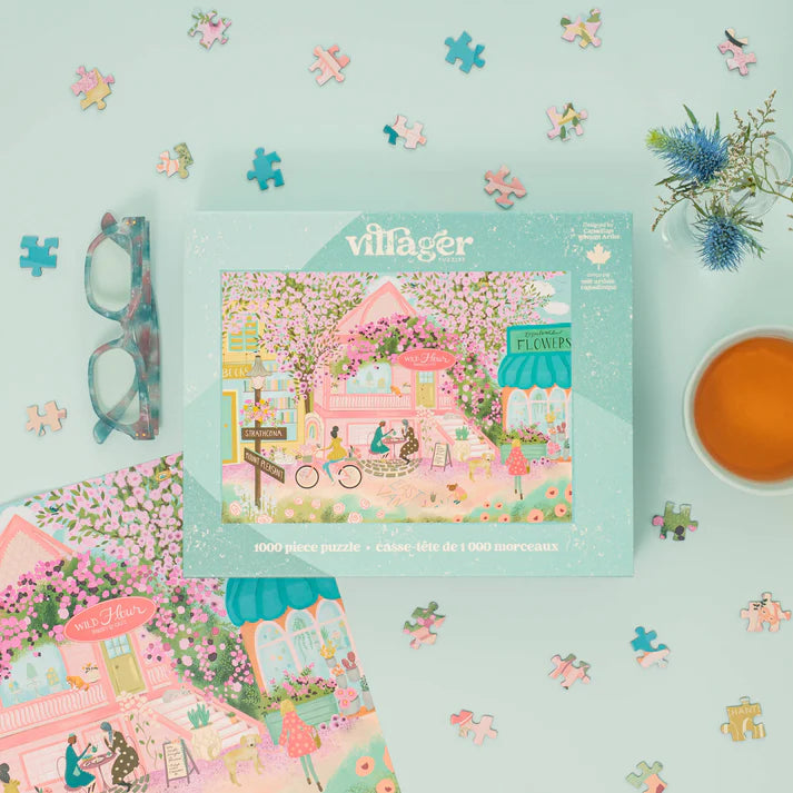 City in Bloom 1000 Piece Puzzle