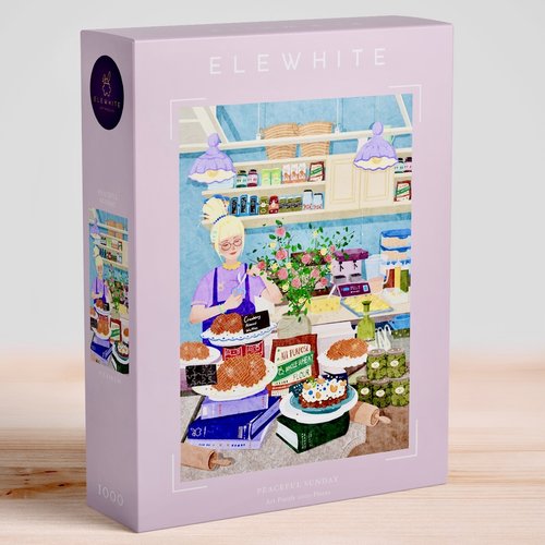 Peaceful Sunday 1000 Piece Art Puzzle