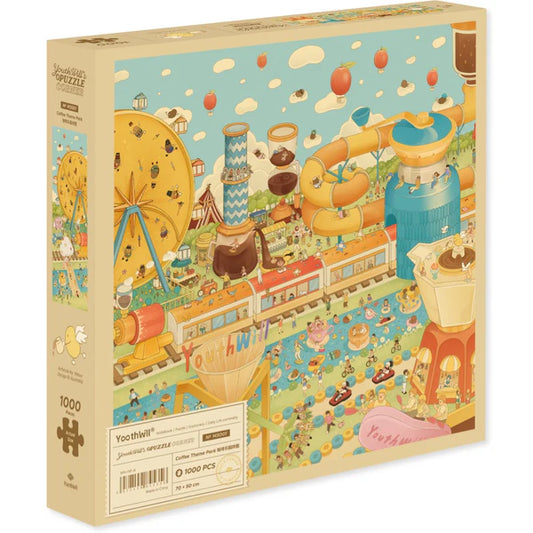 Coffee Theme Park - 1000 Pieces - Jigsaw Puzzle