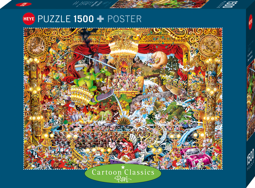 Opera Chaotica, Cartoon Classics, 1500 Pieces Puzzle