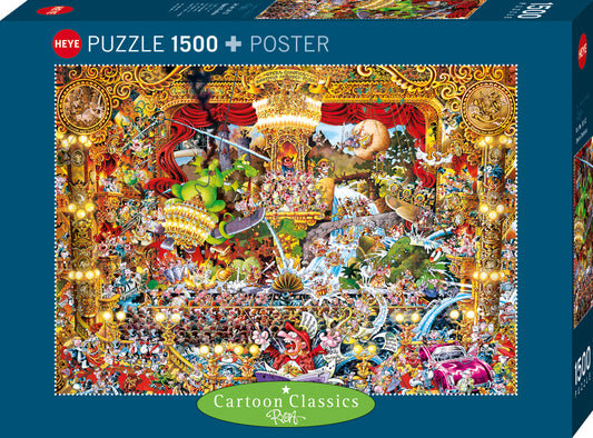 Opera Chaotica, Cartoon Classics, 1500 Pieces Puzzle
