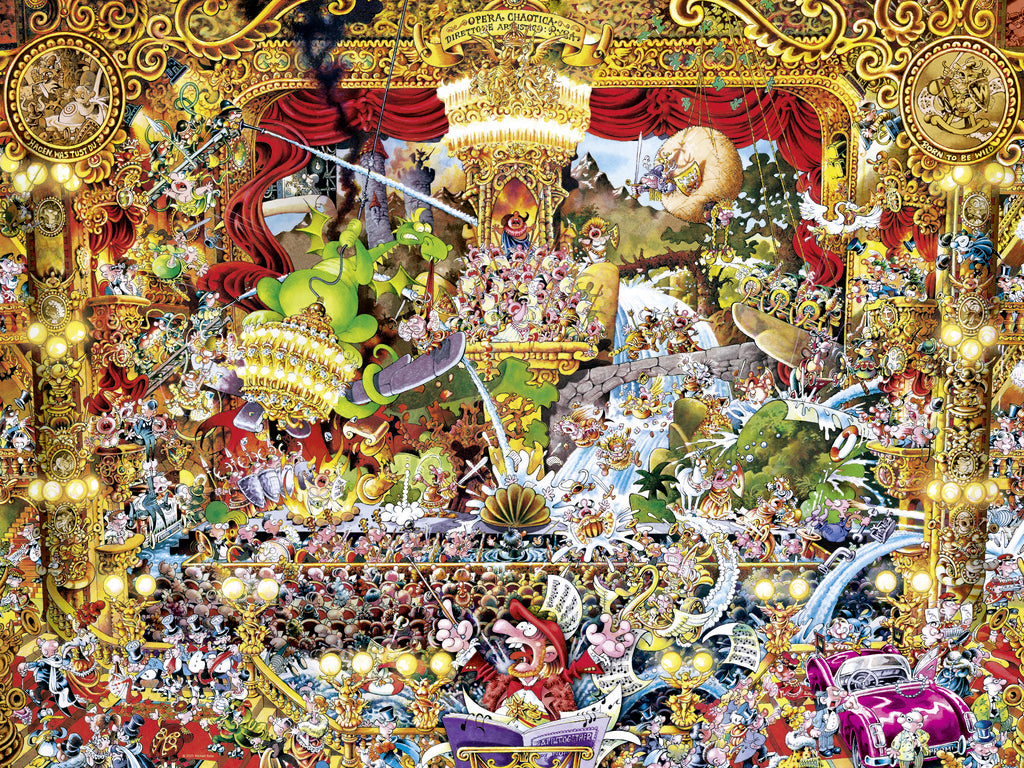 Opera Chaotica, Cartoon Classics, 1500 Pieces Puzzle