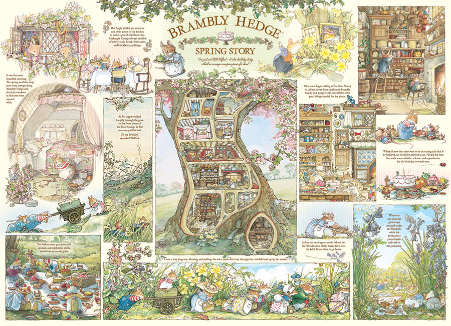 Brambly Hedge Spring Story | 1000 Piece