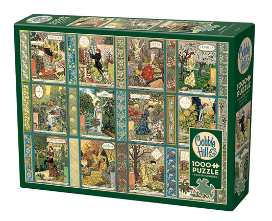 Jardiniere: A Gardener's Calendar | 1000 Piece