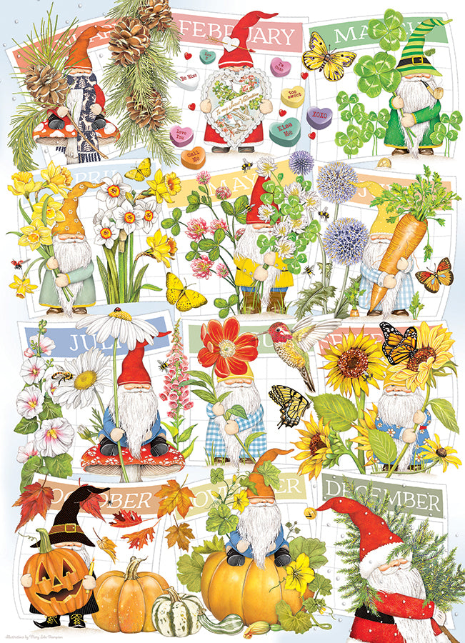 A Happy Gnome Life | 1000 Piece Puzzle