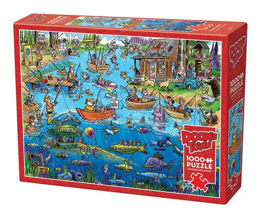 DoodleTown: Gone Fishing | 1000 Piece