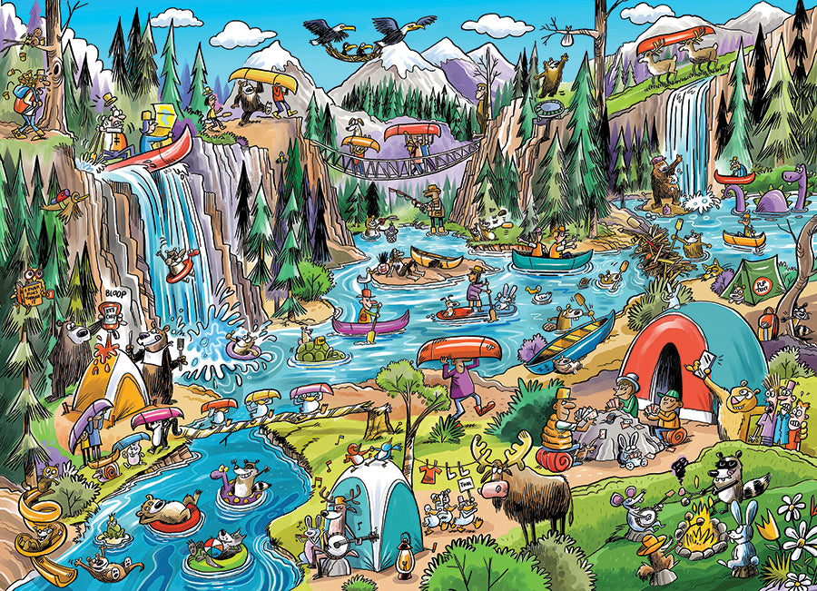 DoodleTown: Portage Pandemonium | 1000 Piece