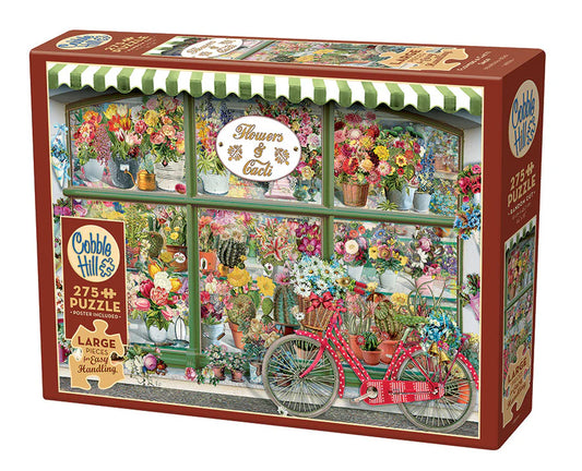 Flowers and Cacti Shop | Easy Handling 275 Piece