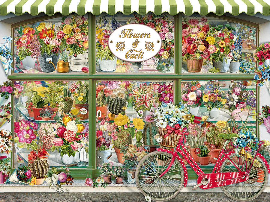 Flowers and Cacti Shop | Easy Handling 275 Piece