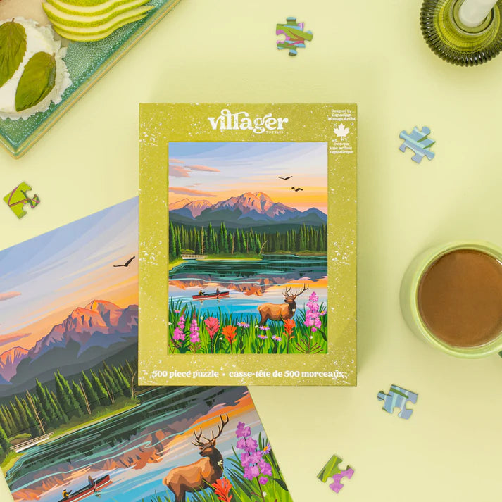 Jasper Flowers 500 Piece Puzzle