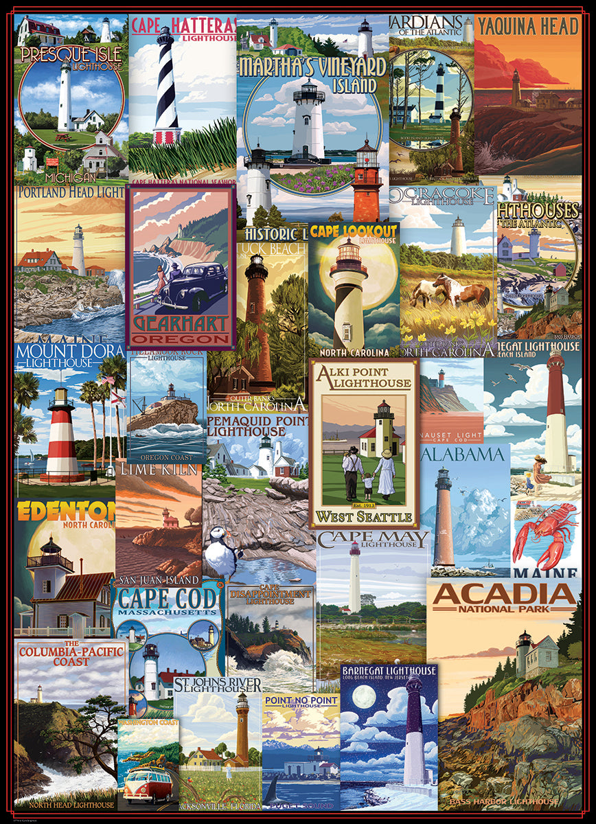 Product image 1 Product image 2 Product image 3 Lighthouses Vintage Posters