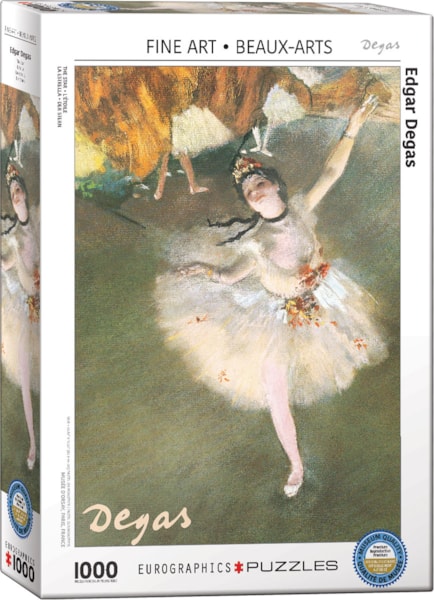 The Star Ballerina by Degas