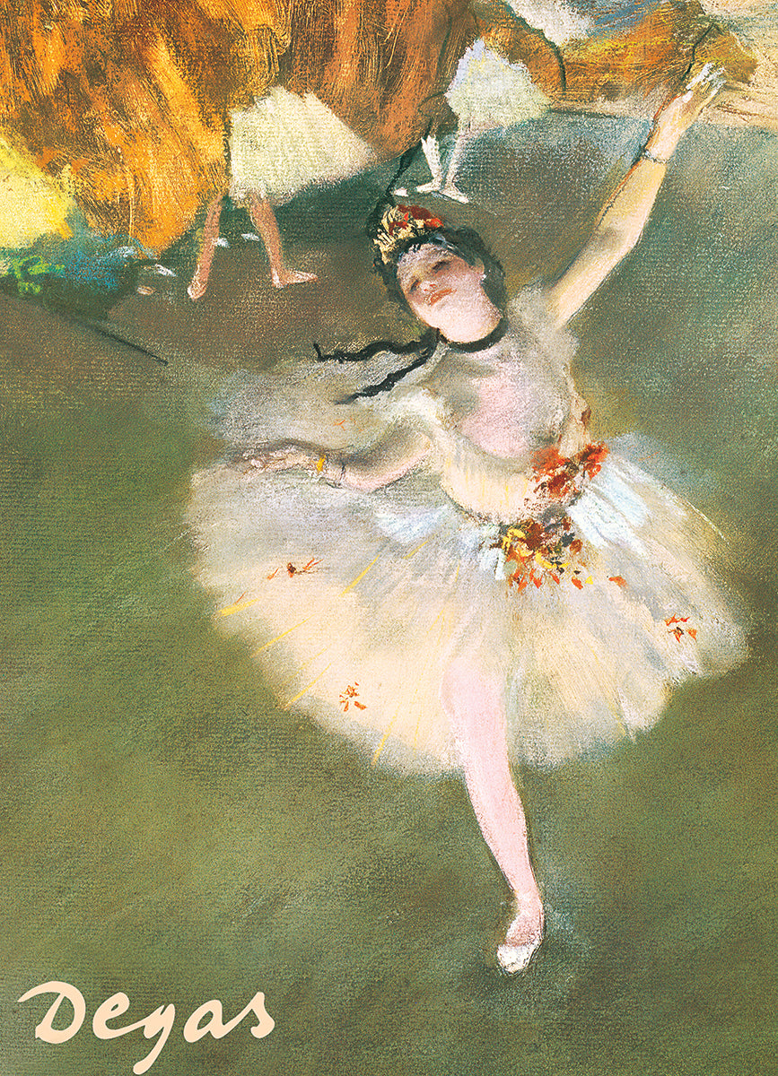 The Star Ballerina by Degas