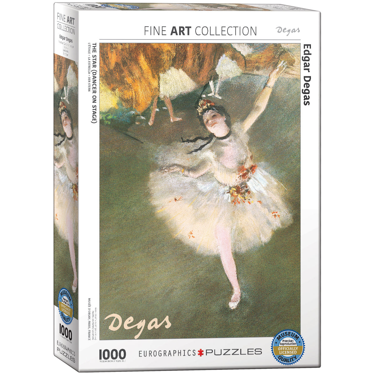 The Star Ballerina by Degas