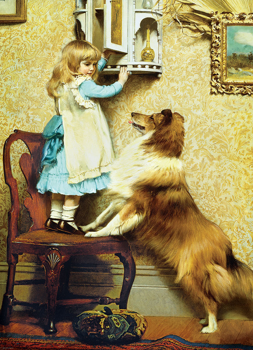 Little Girl and her Sheltie