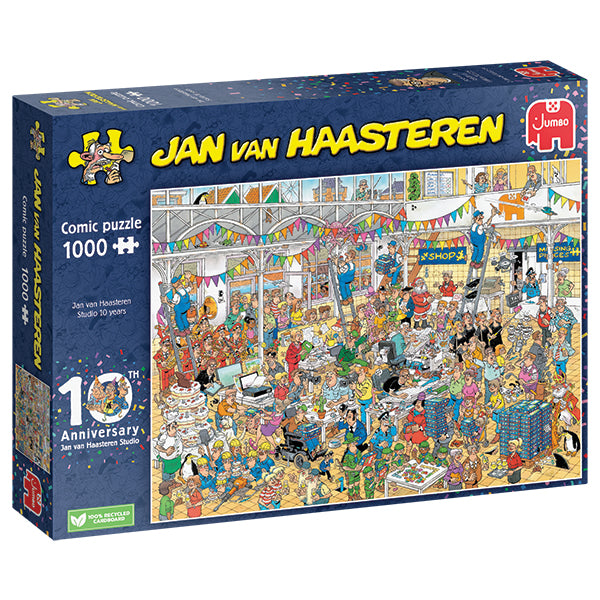 Studio 10 years, Jan van Haasteren, 1000 Pieces Puzzle