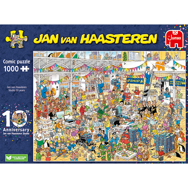 Studio 10 years, Jan van Haasteren, 1000 Pieces Puzzle